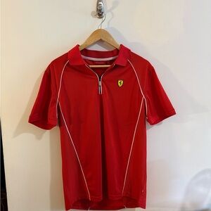 Ferrari Polo in Bold Red